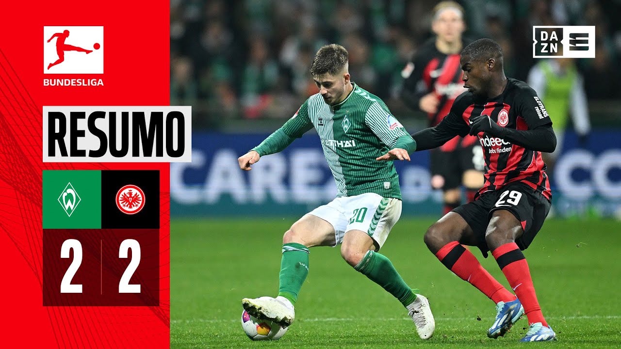 Resumo | Werder Bremen 2-2 Frankfurt | Bundesliga 23/24