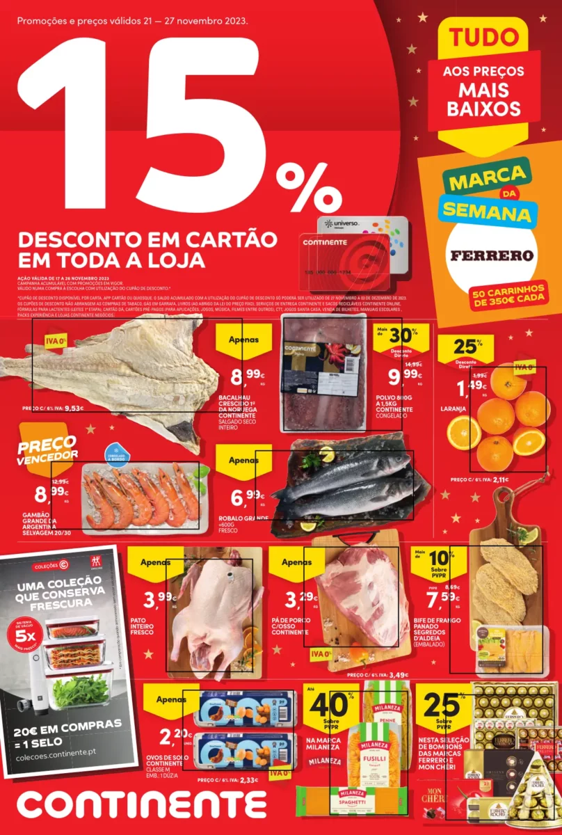 Folheto Continente (21 a 27 novembro)