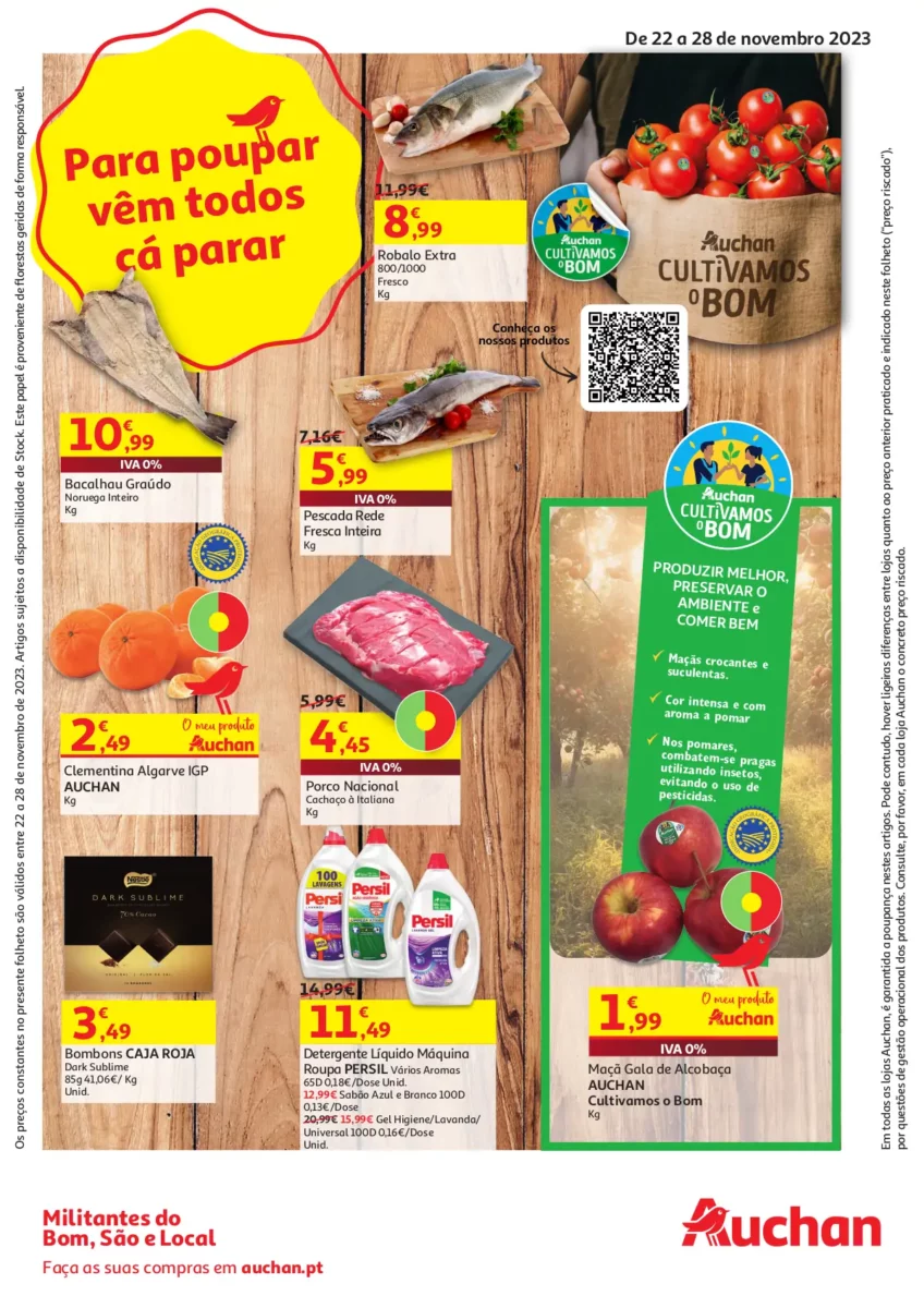 Folheto Auchan (22 a 28 novembro)