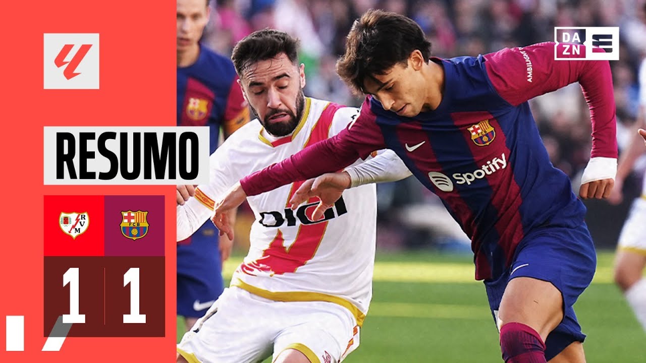 Resumo | Rayo Vallecano 1-1 Barcelona | LaLiga 23/24