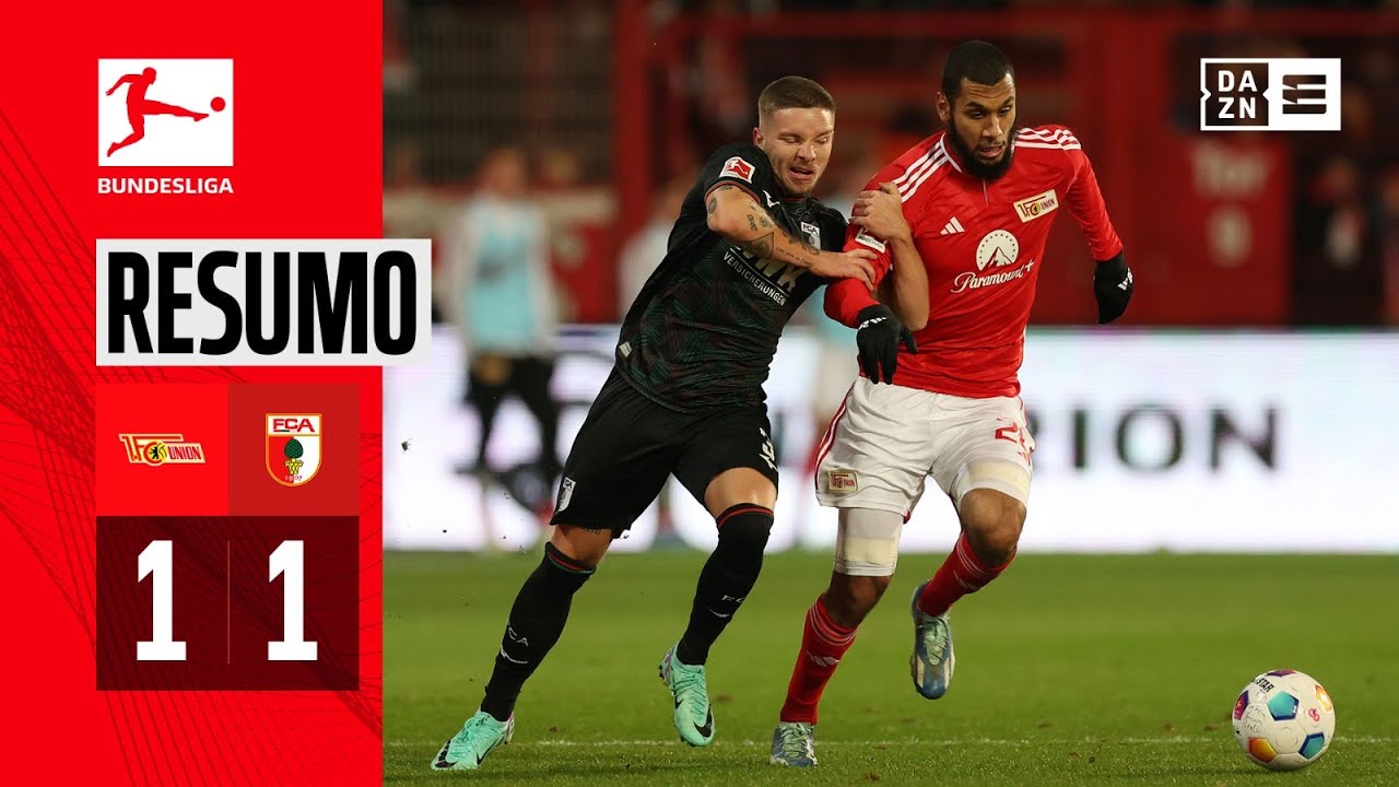 Resumo | Union Berlin 1-1 Augsburg | Bundesliga 23/24