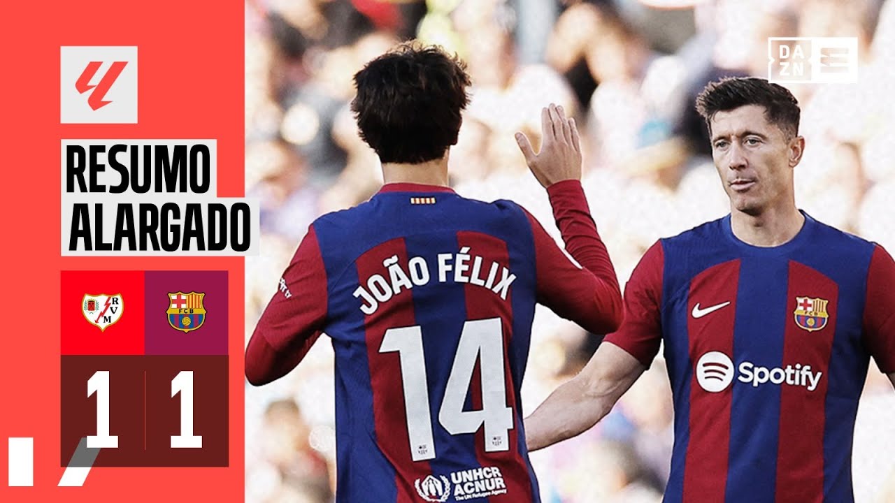 Resumo Alargado | Rayo Vallecano 1-1 Barcelona | LaLiga 23/24