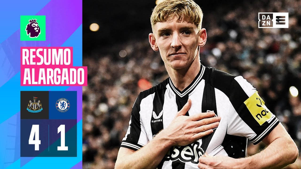 Resumo Alargado | Newcastle 4-1 Chelsea | Premier League 23/24