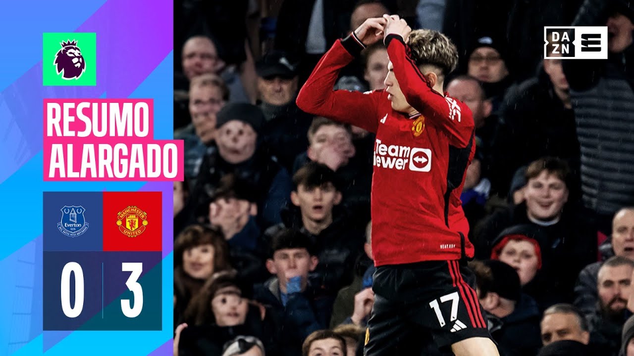 Resumo Alargado | Everton 0-3 Man United | Premier League 22/23