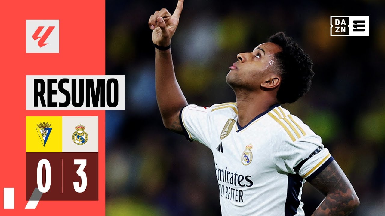 Resumo | C&aacute;diz 0-3 Real Madrid | LaLiga 23/24