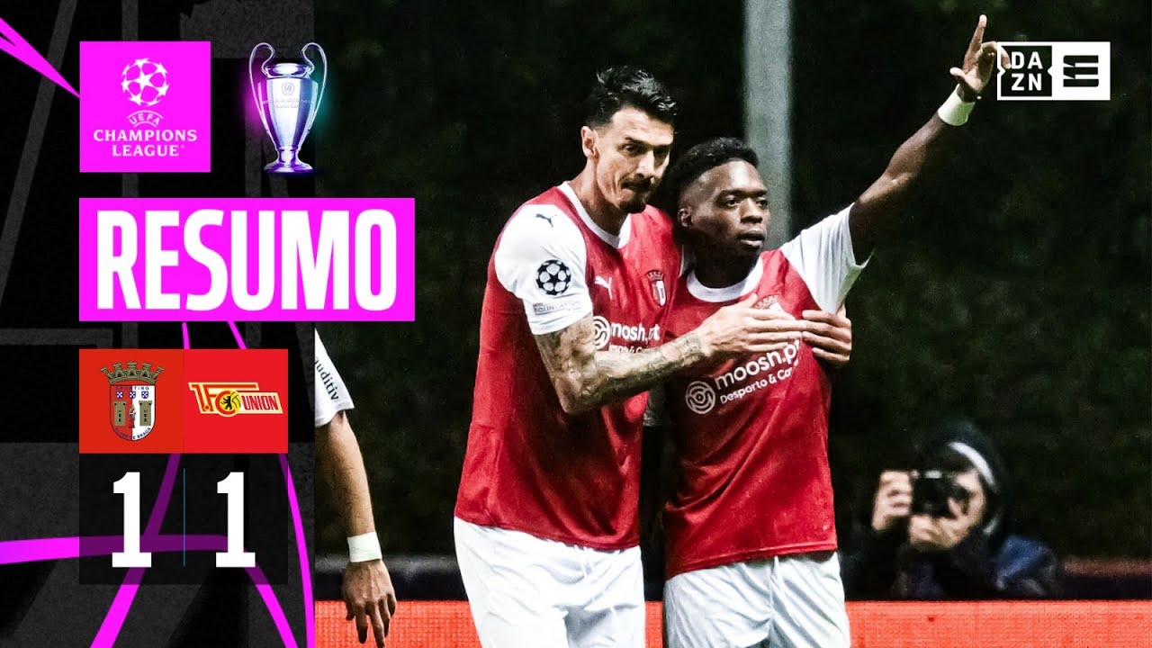 Resumo | SC Braga 1-1 Union Berlin | Champions League 23/24