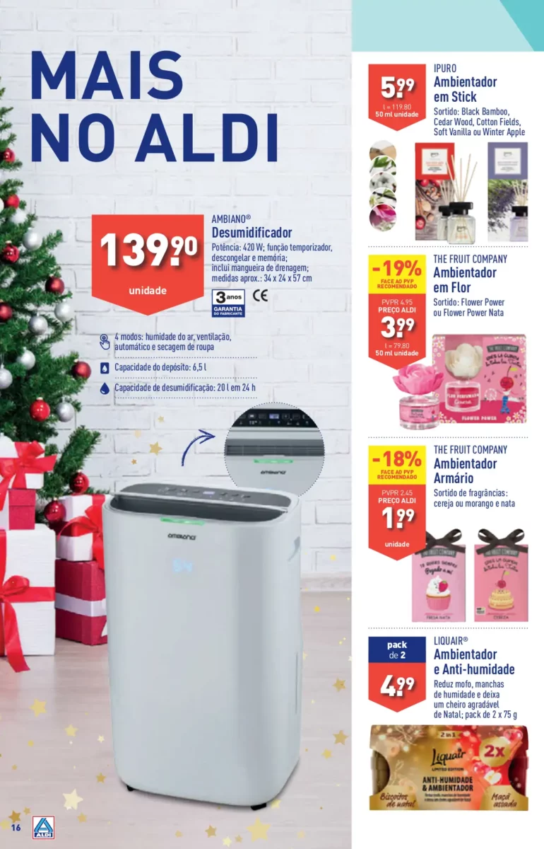 Antevis&atilde;o Folheto ALDI (6 a 12 dezembro)