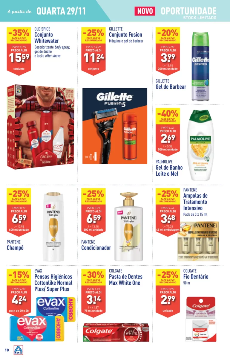 Antevis&atilde;o Folheto ALDI (29 novembro a 5 dezembro)