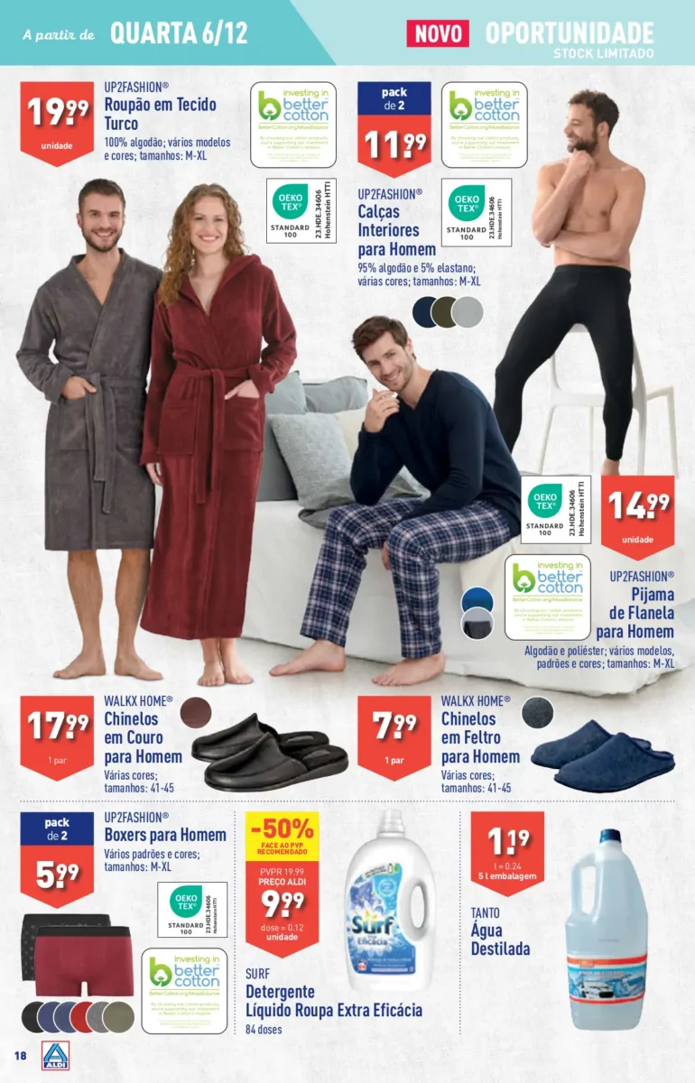 Antevis&atilde;o Folheto ALDI (6 a 12 dezembro)