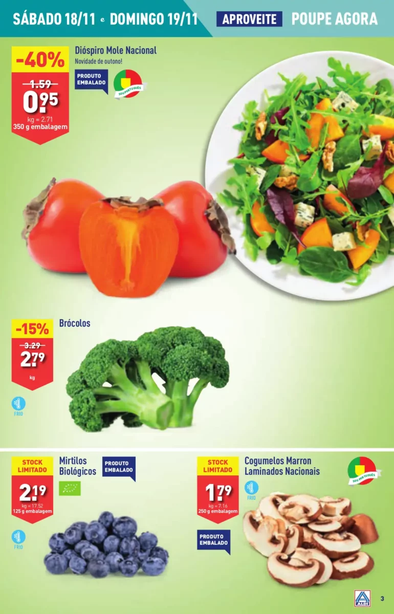 Antevis&atilde;o Folheto ALDI (15 a 21 novembro)