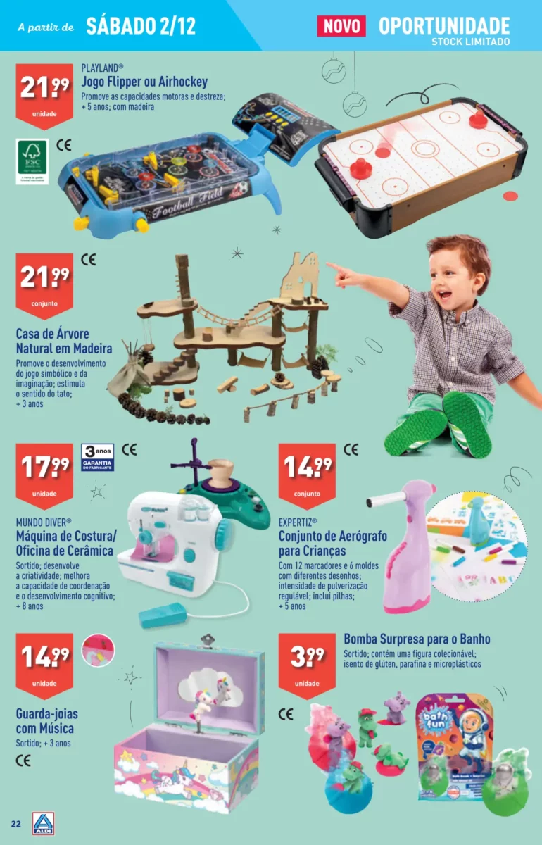 Antevis&atilde;o Folheto ALDI (29 novembro a 5 dezembro)