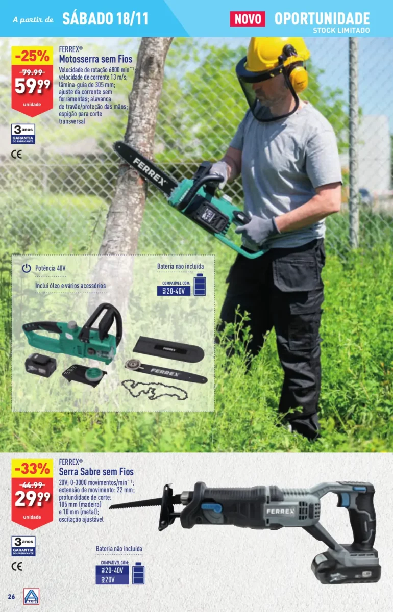 Antevis&atilde;o Folheto ALDI (15 a 21 novembro)