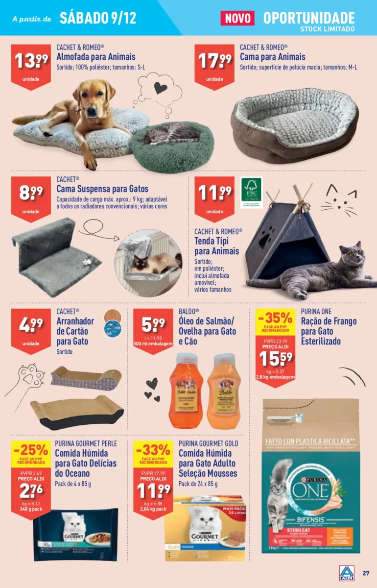 Antevis&atilde;o Folheto ALDI (6 a 12 dezembro)