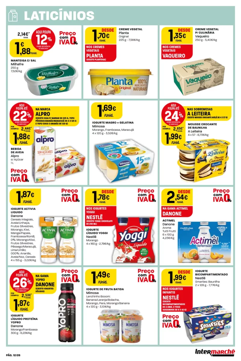 Antevis&atilde;o Folheto Intermarch&eacute; (9 a 15 novembro)