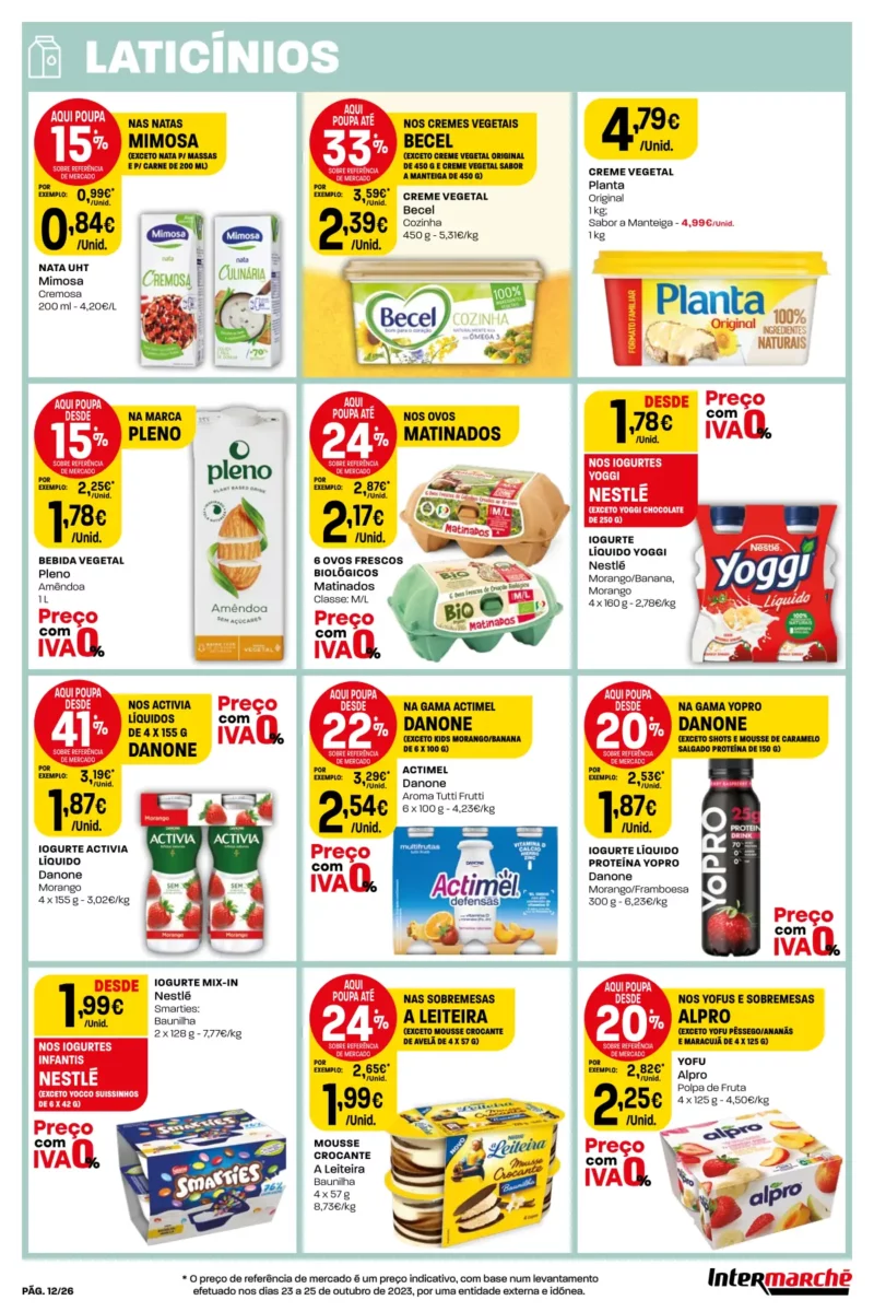 Antevis&atilde;o Folheto Intermarch&eacute; (23 a 29 novembro)