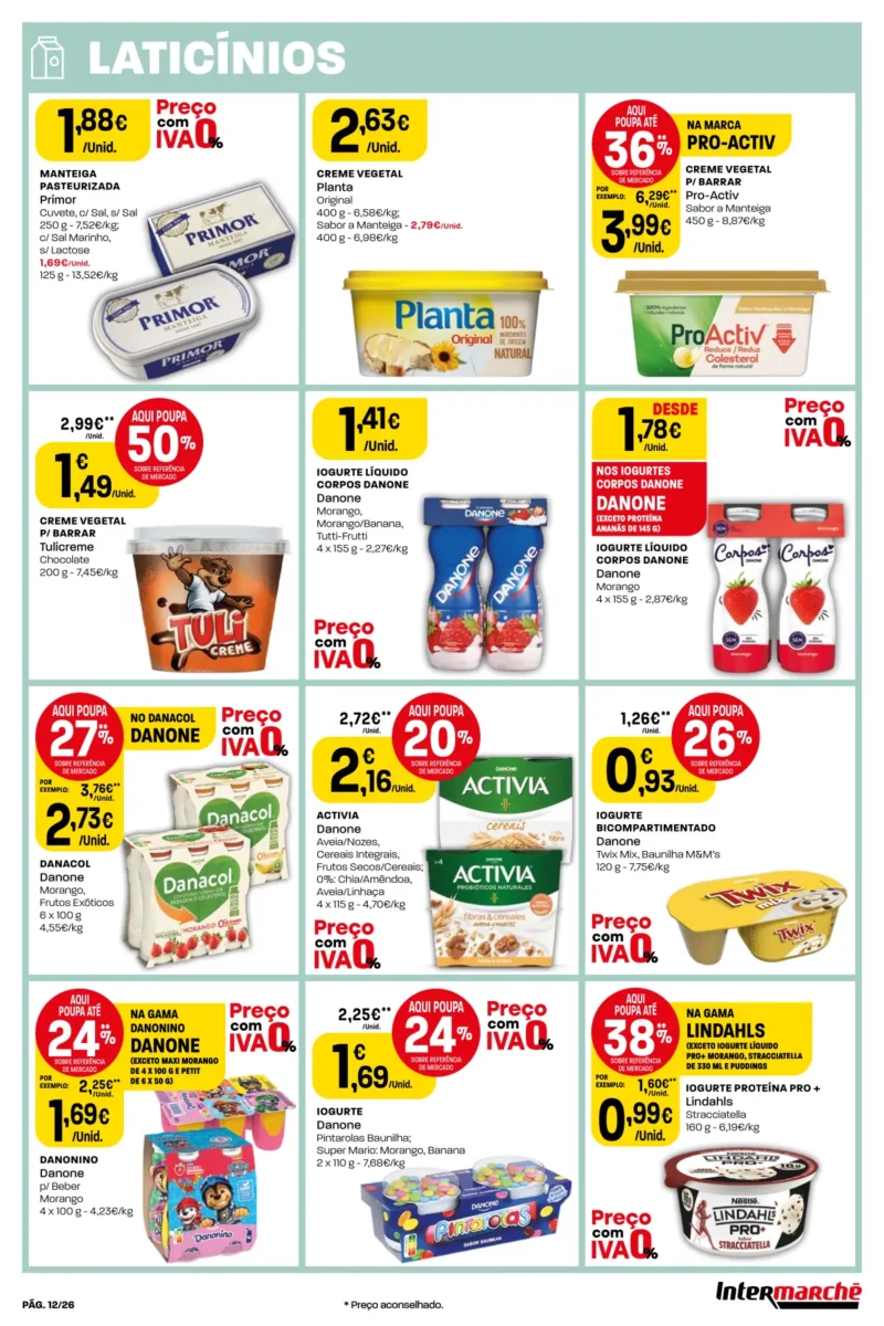 Antevis&atilde;o Folheto Intermarch&eacute; (2 a 8 novembro)