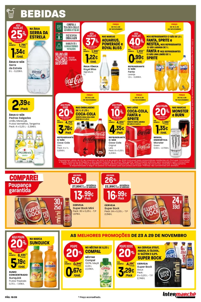 Antevis&atilde;o Folheto Intermarch&eacute; (23 a 29 novembro)