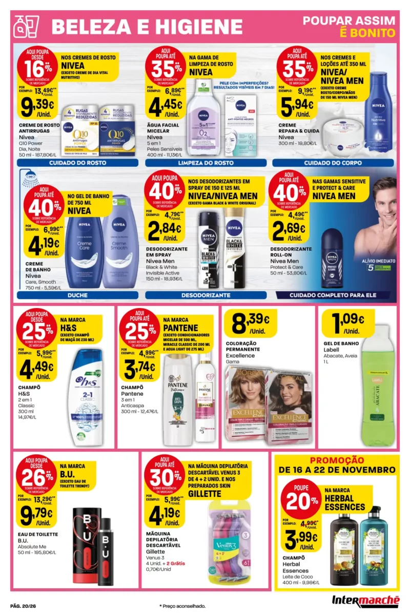 Antevis&atilde;o Folheto Intermarch&eacute; (16 a 22 novembro)