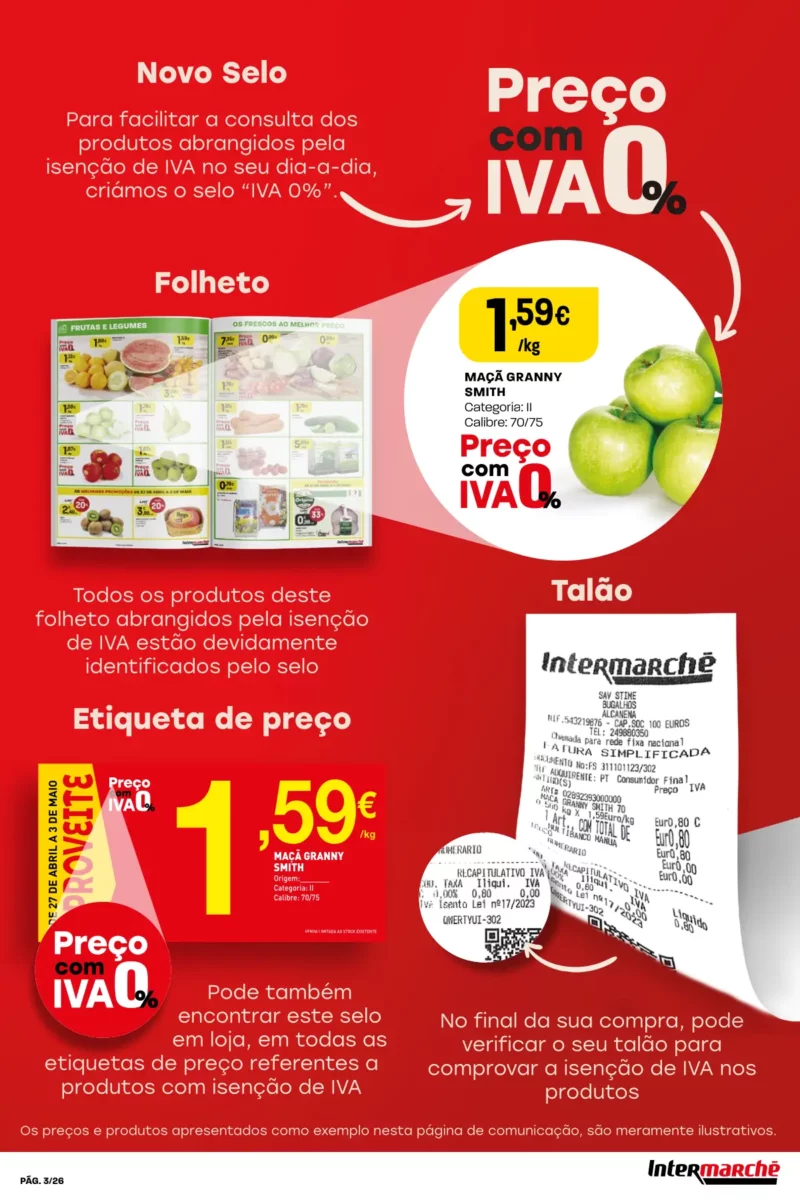 Antevis&atilde;o Folheto Intermarch&eacute; (23 a 29 novembro)