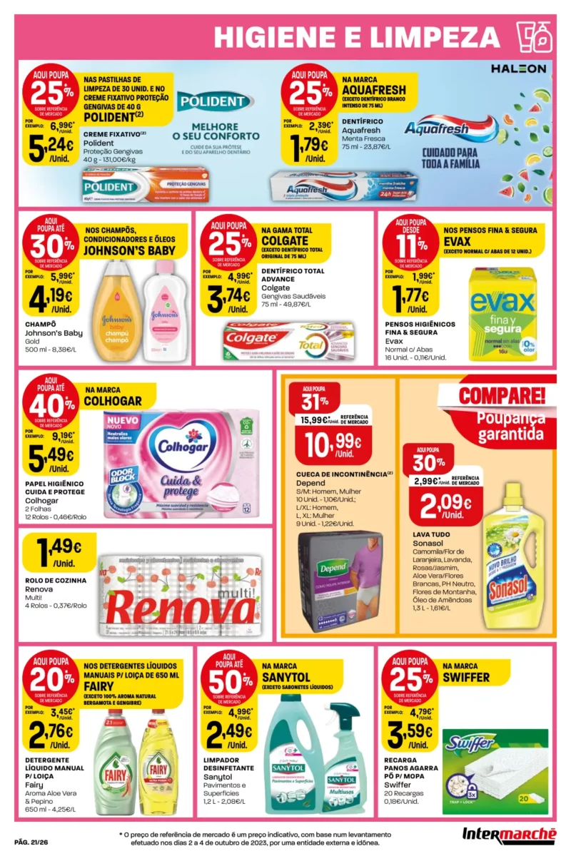 Antevis&atilde;o Folheto Intermarch&eacute; (2 a 8 novembro)