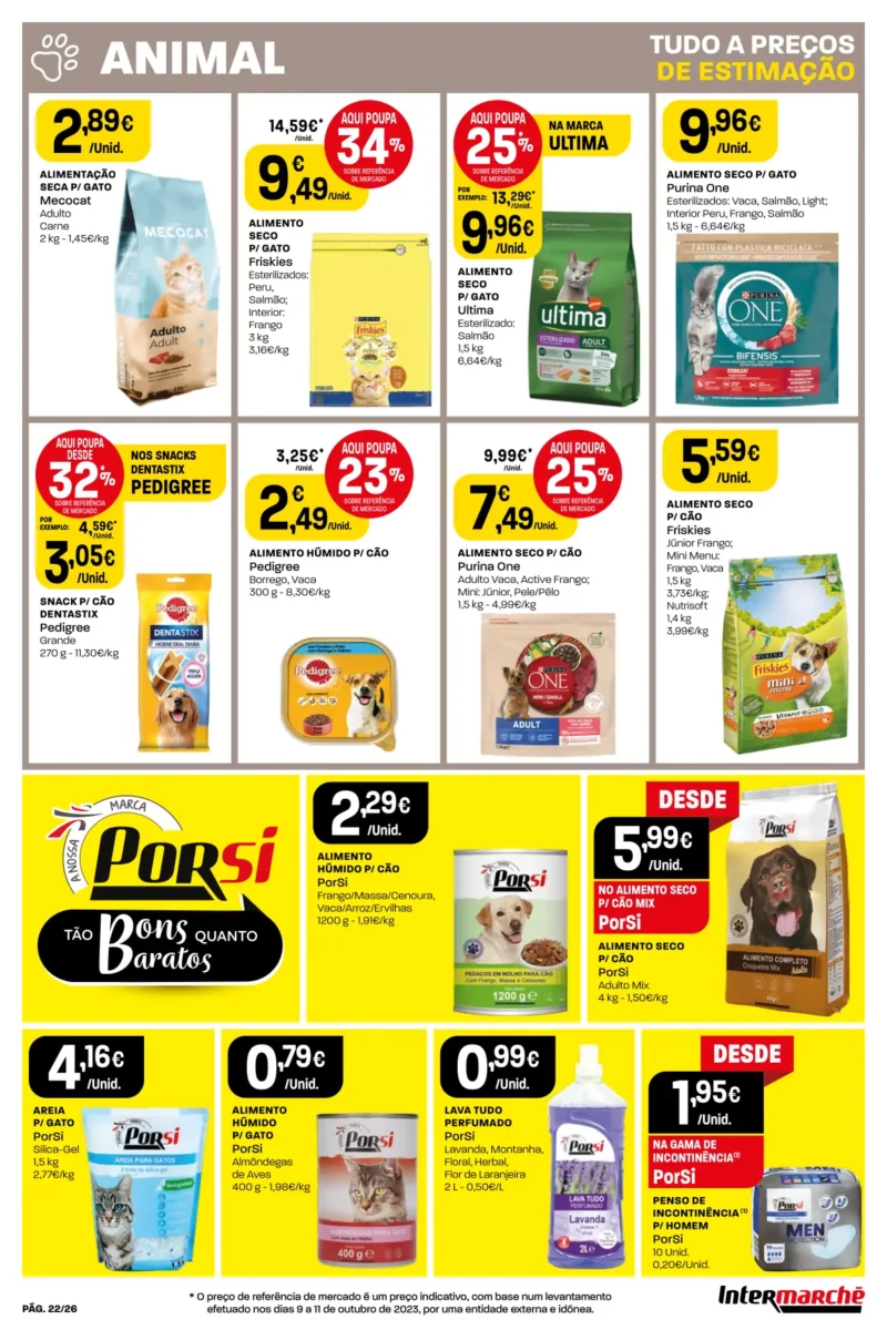 Antevis&atilde;o Folheto Intermarch&eacute; (9 a 15 novembro)