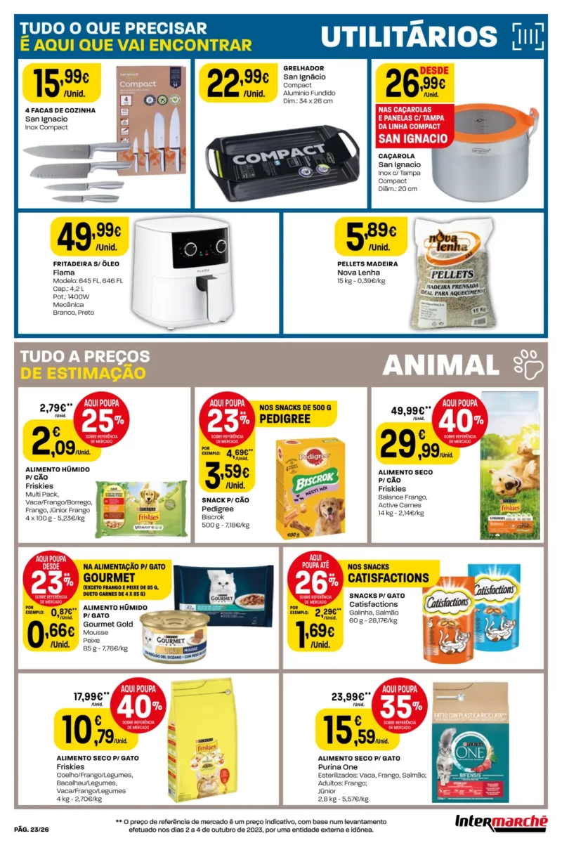 Antevis&atilde;o Folheto Intermarch&eacute; (2 a 8 novembro)