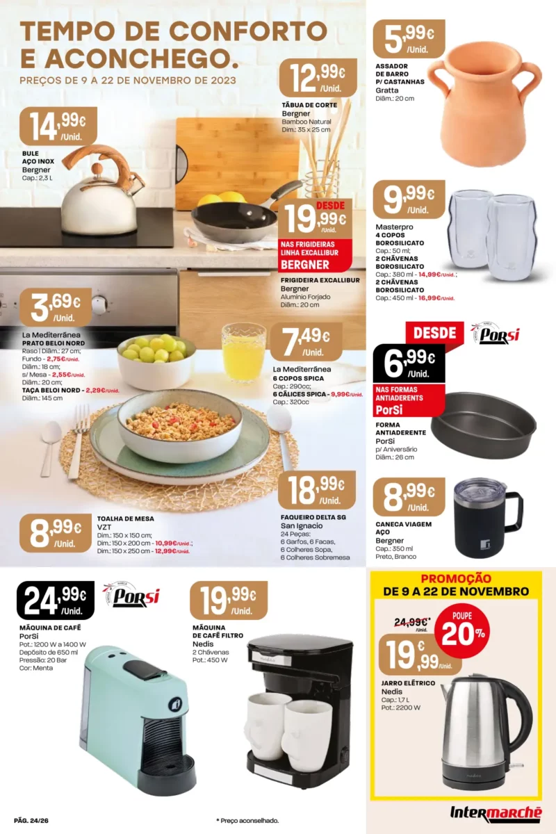 Antevis&atilde;o Folheto Intermarch&eacute; (9 a 15 novembro)