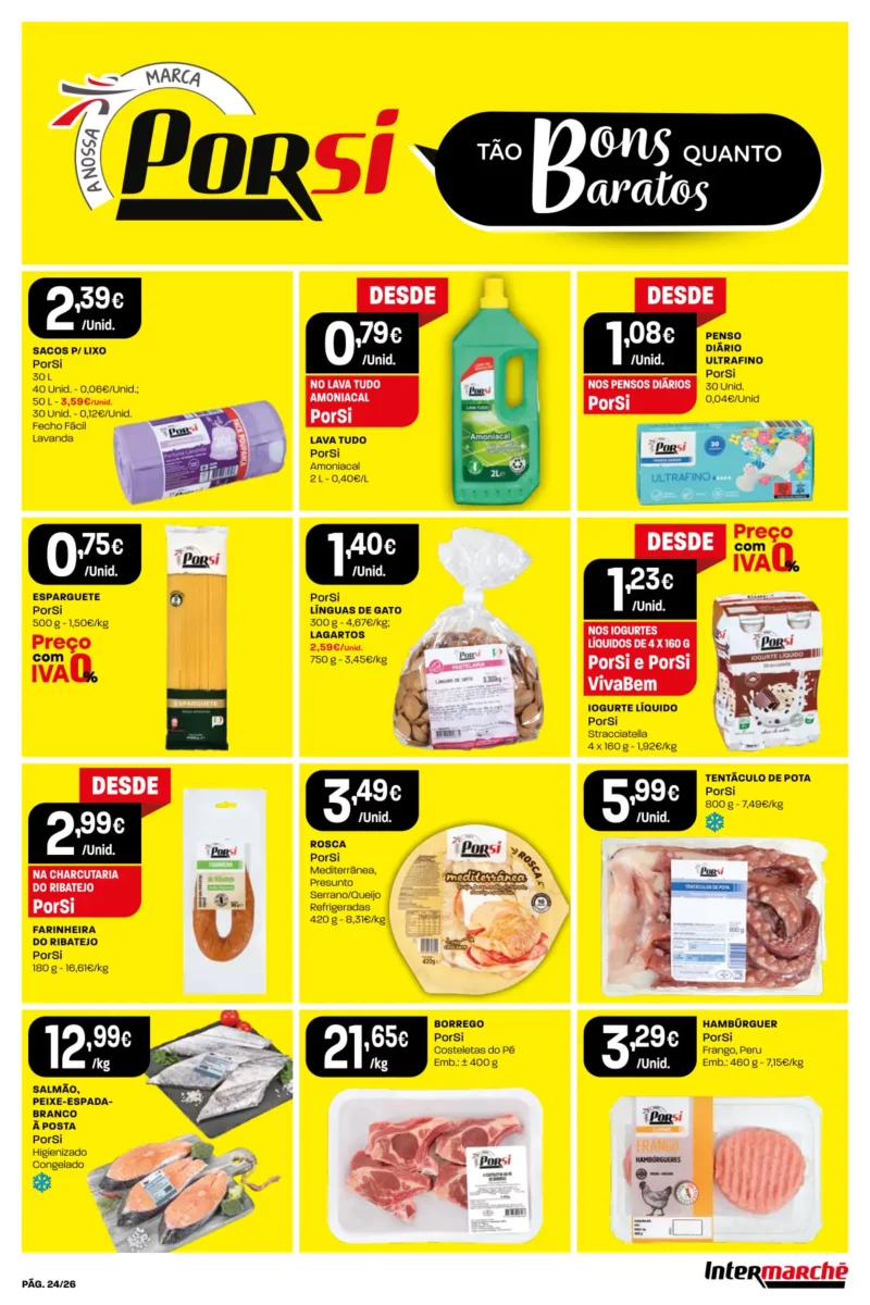 Antevis&atilde;o Folheto Intermarch&eacute; (23 a 29 novembro)