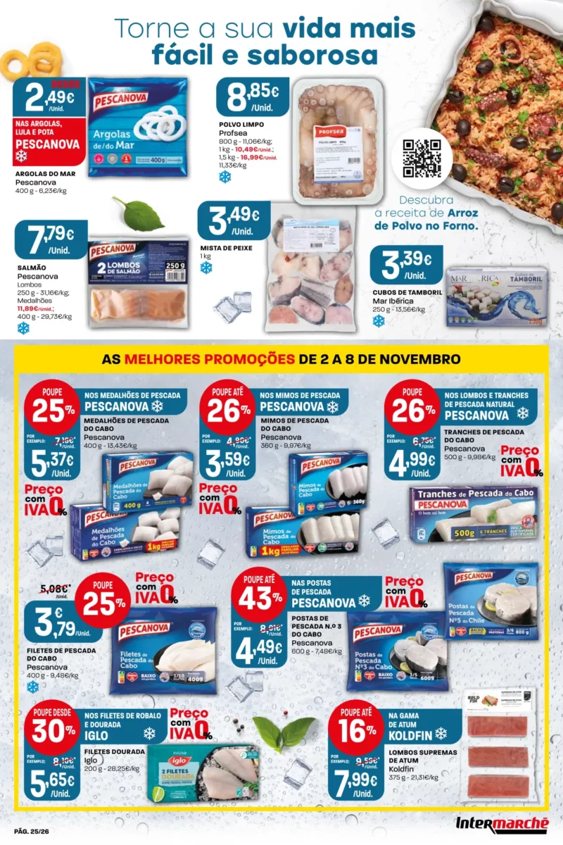 Antevis&atilde;o Folheto Intermarch&eacute; (2 a 8 novembro)