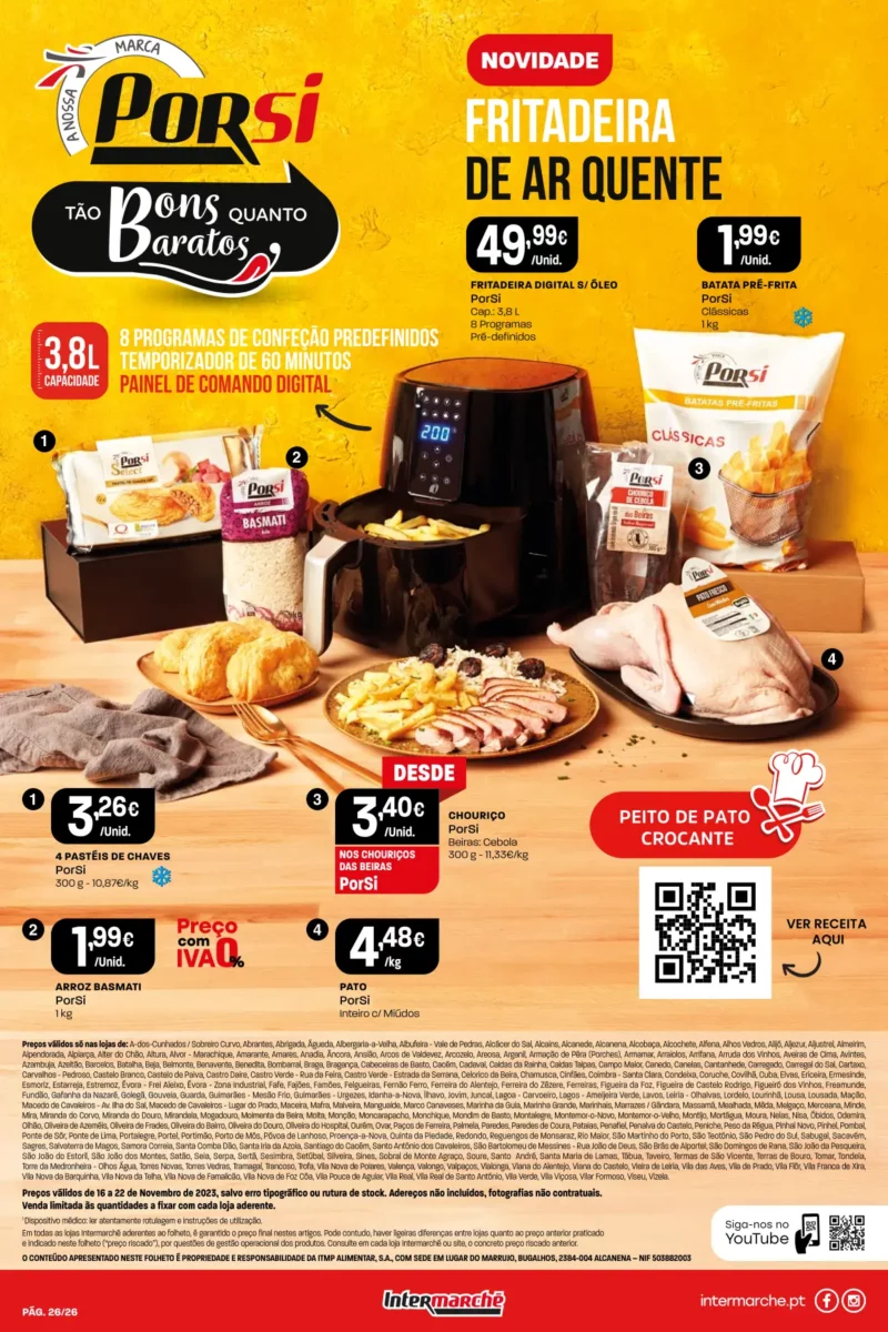 Antevis&atilde;o Folheto Intermarch&eacute; (16 a 22 novembro)