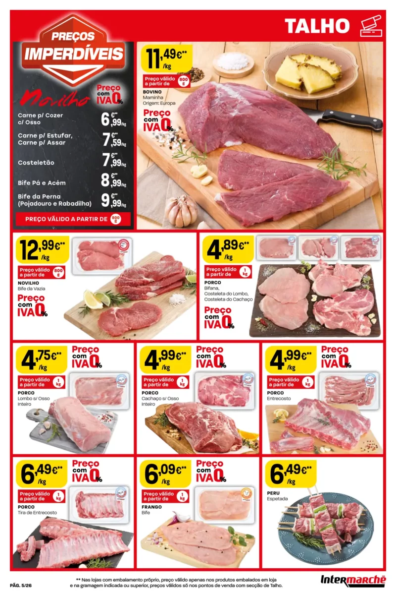 Antevis&atilde;o Folheto Intermarch&eacute; (9 a 15 novembro)