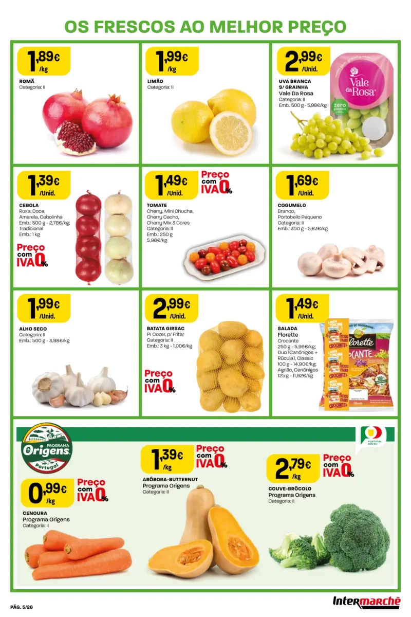 Antevis&atilde;o Folheto Intermarch&eacute; (16 a 22 novembro)