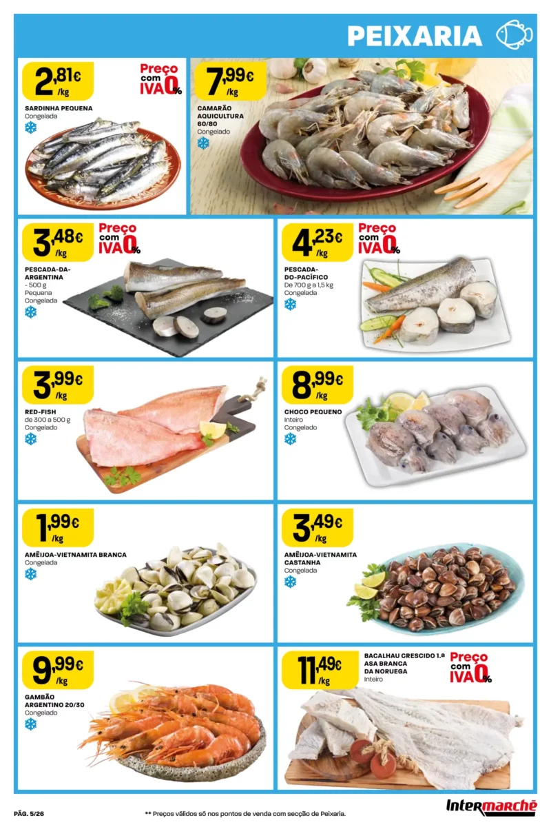 Antevis&atilde;o Folheto Intermarch&eacute; (23 a 29 novembro)