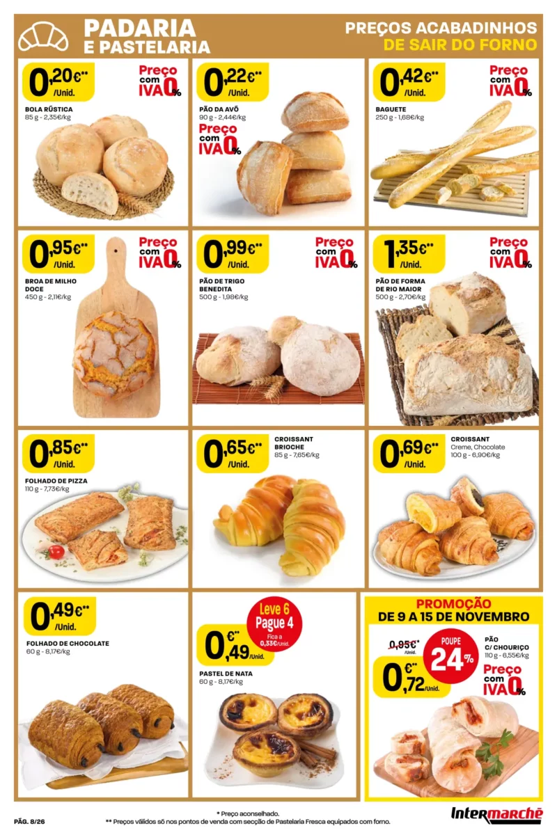 Antevis&atilde;o Folheto Intermarch&eacute; (9 a 15 novembro)