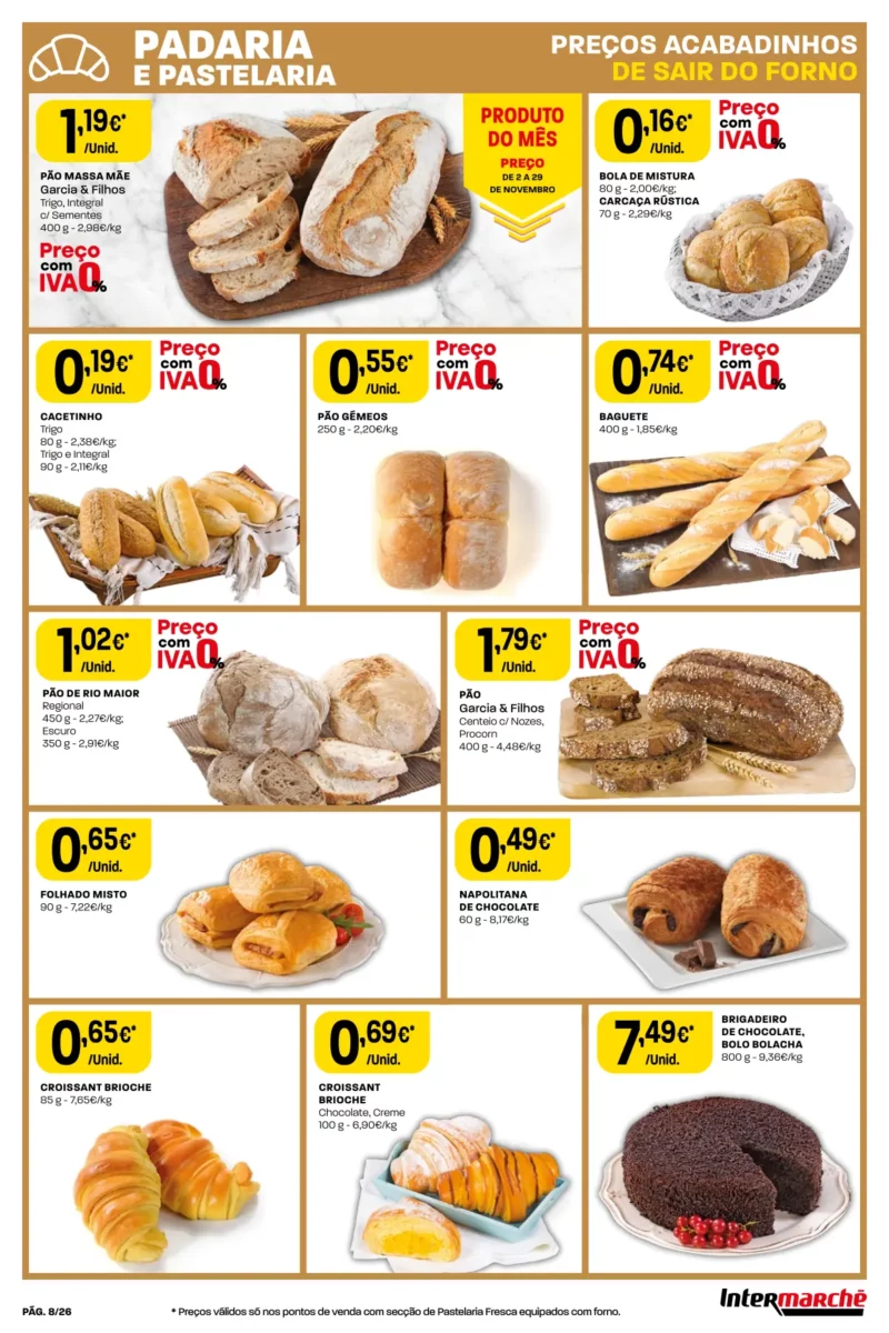 Antevis&atilde;o Folheto Intermarch&eacute; (2 a 8 novembro)