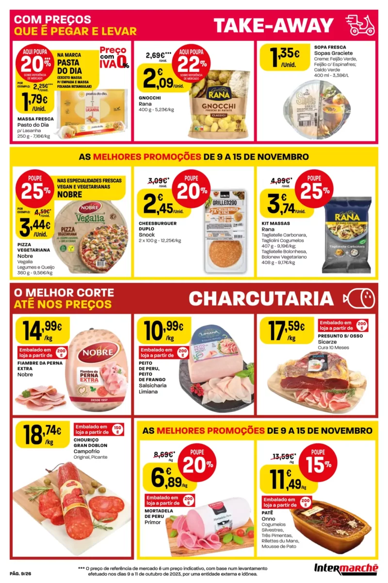 Antevis&atilde;o Folheto Intermarch&eacute; (9 a 15 novembro)