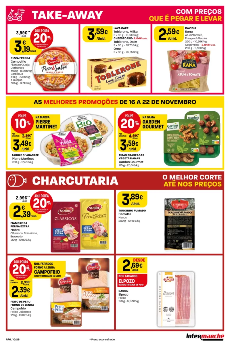 Antevis&atilde;o Folheto Intermarch&eacute; (16 a 22 novembro)