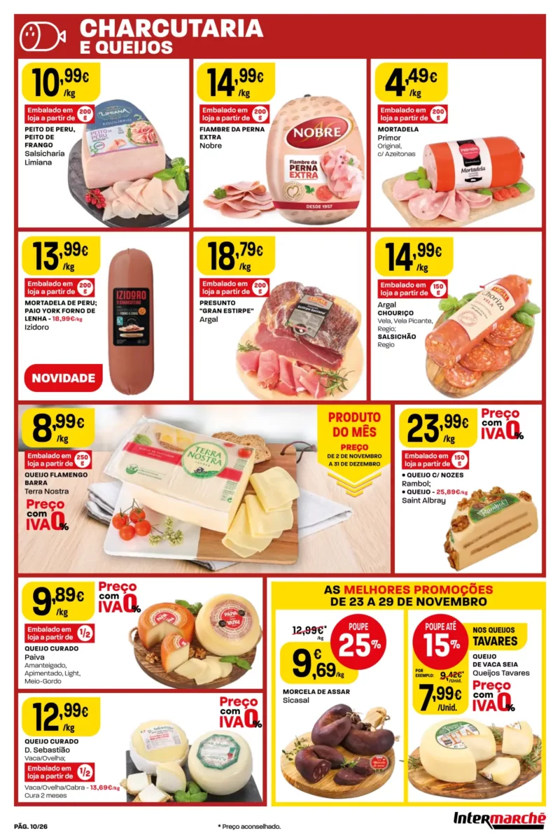 Antevis&atilde;o Folheto Intermarch&eacute; (23 a 29 novembro)