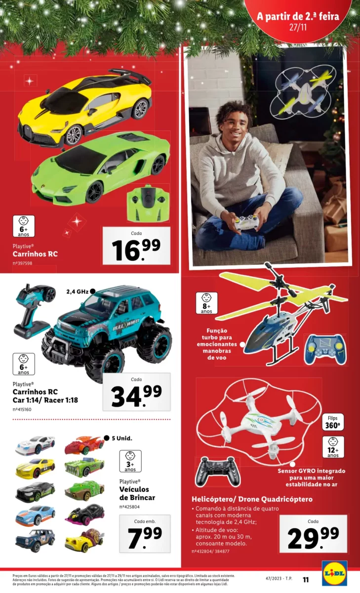 Antevis&atilde;o Folheto LiDL Novidades (a partir de 23 novembro)