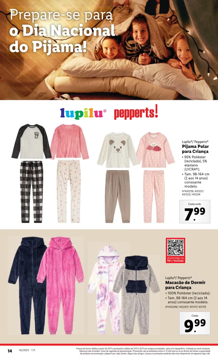 Antevis&atilde;o Folheto LiDL Novidades (a partir de 9 novembro)