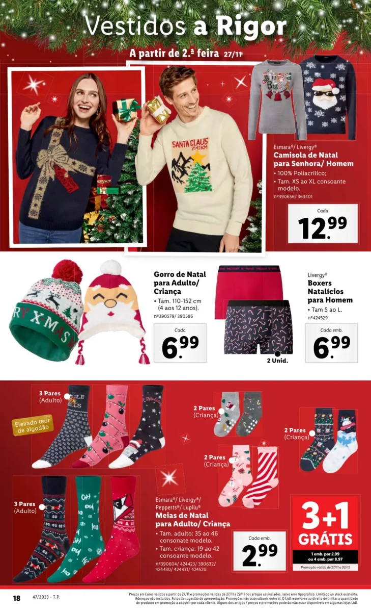 Antevis&atilde;o Folheto LiDL Novidades (a partir de 23 novembro)