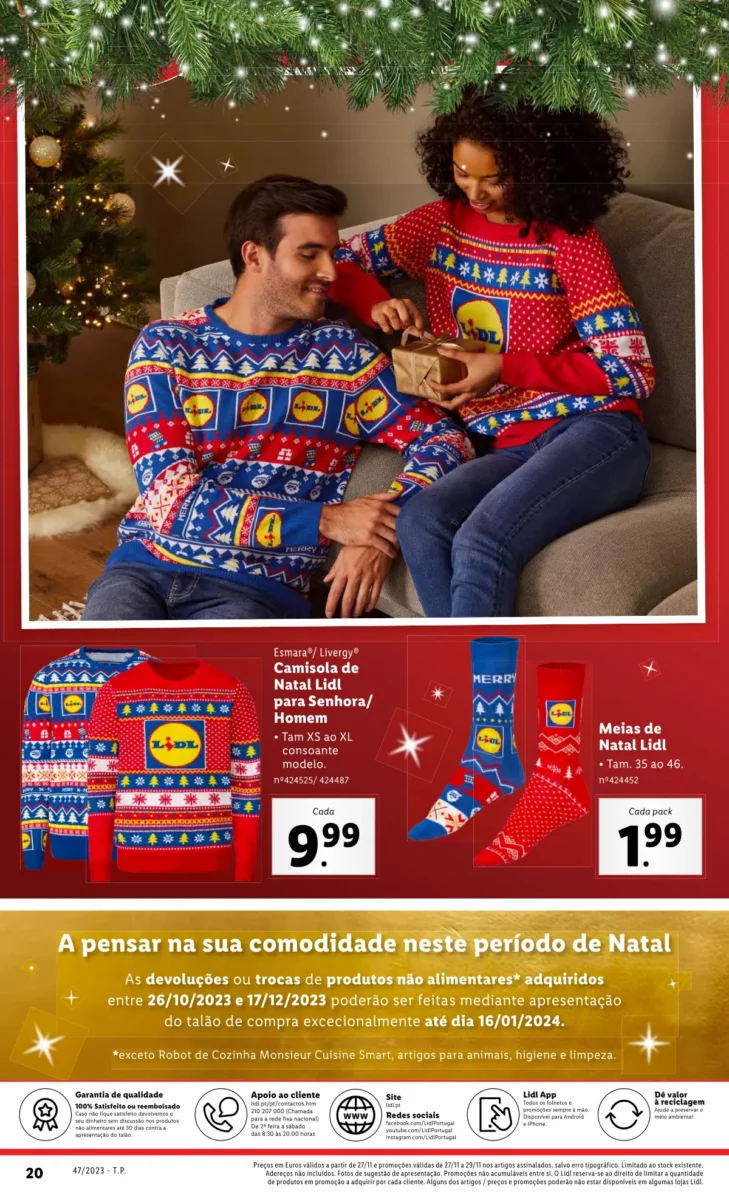 Antevis&atilde;o Folheto LiDL Novidades (a partir de 23 novembro)