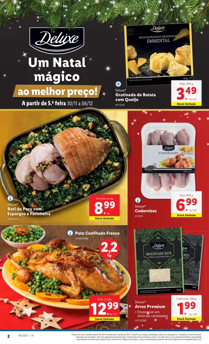 Antevis&atilde;o Folheto LiDL Novidades (a partir de 30 novembro)
