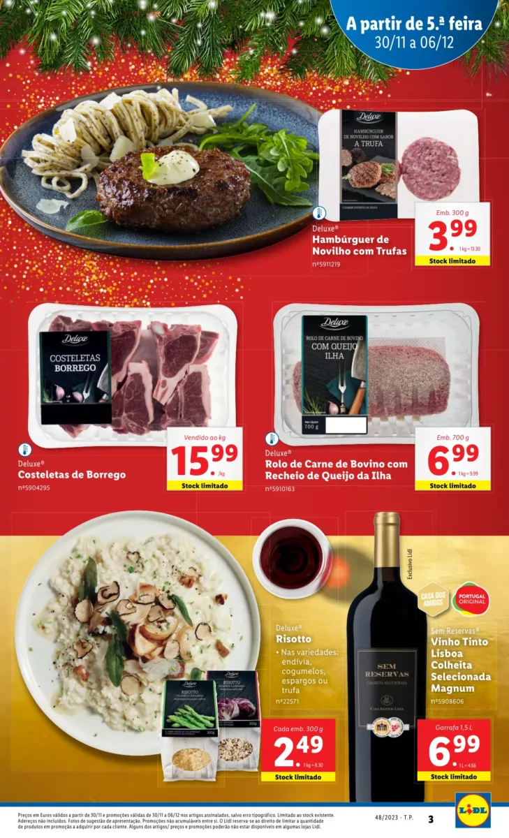 Antevis&atilde;o Folheto LiDL Novidades (a partir de 30 novembro)