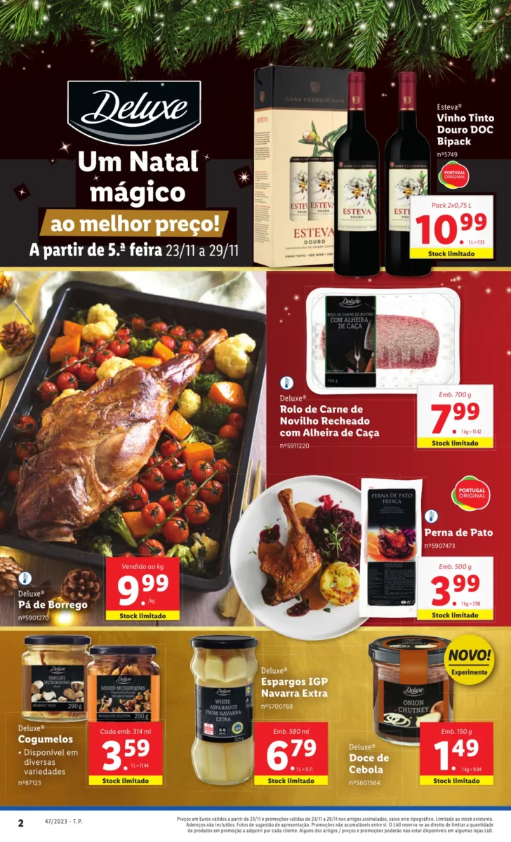 Antevis&atilde;o Folheto LiDL Novidades (a partir de 23 novembro)