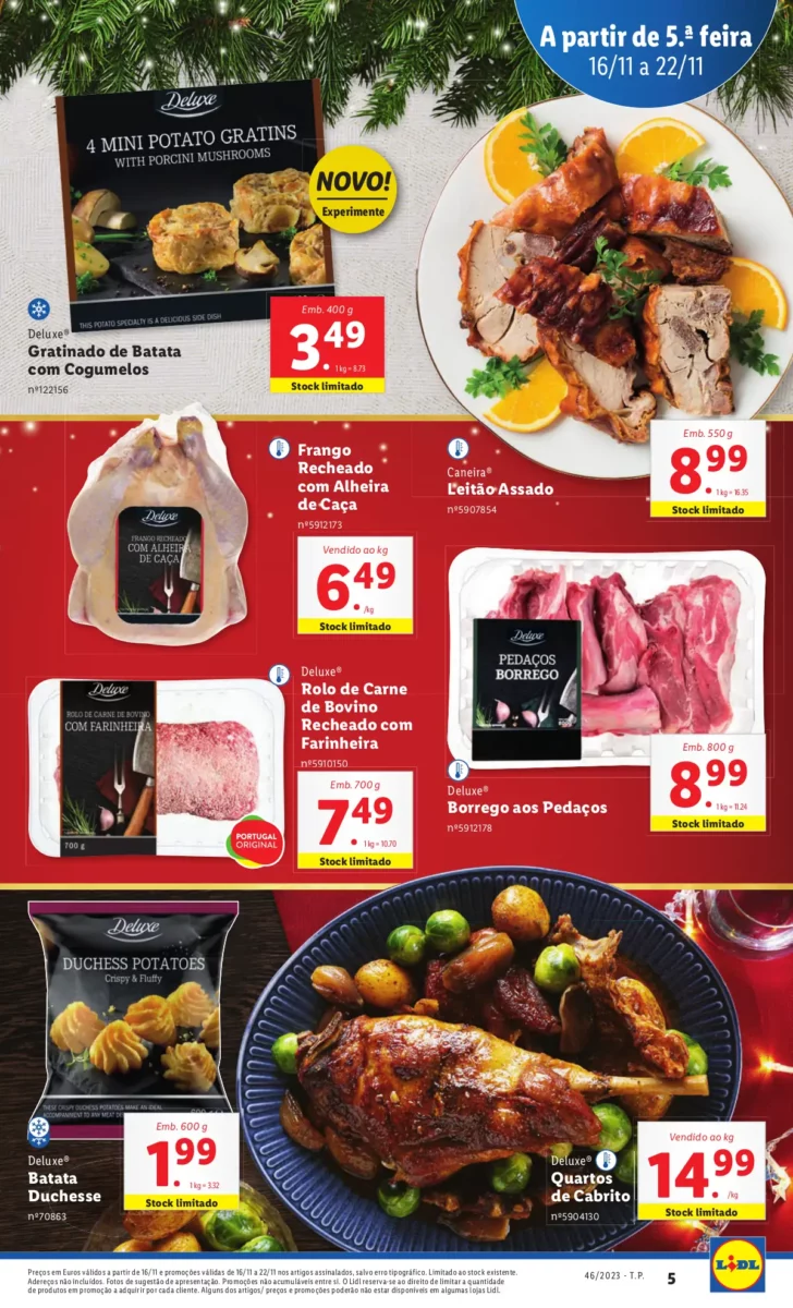 Antevis&atilde;o Folheto LiDL Novidades (a partir de 16 novembro)