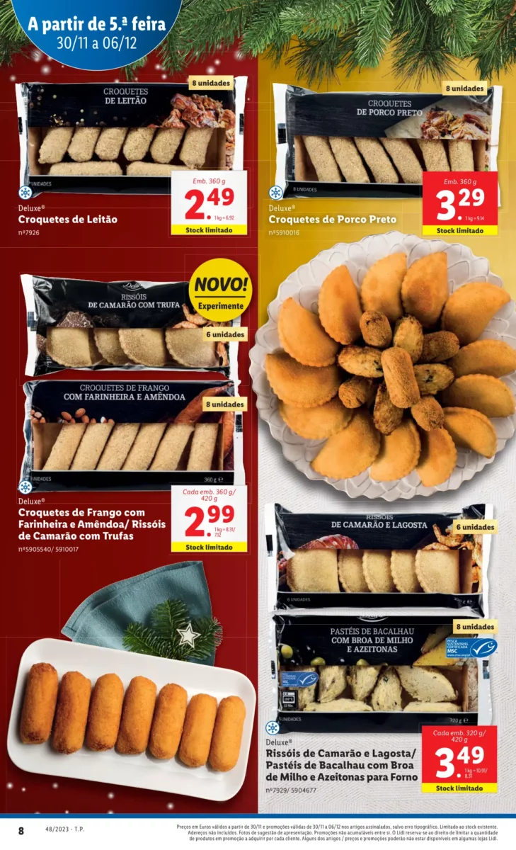 Antevis&atilde;o Folheto LiDL Novidades (a partir de 30 novembro)