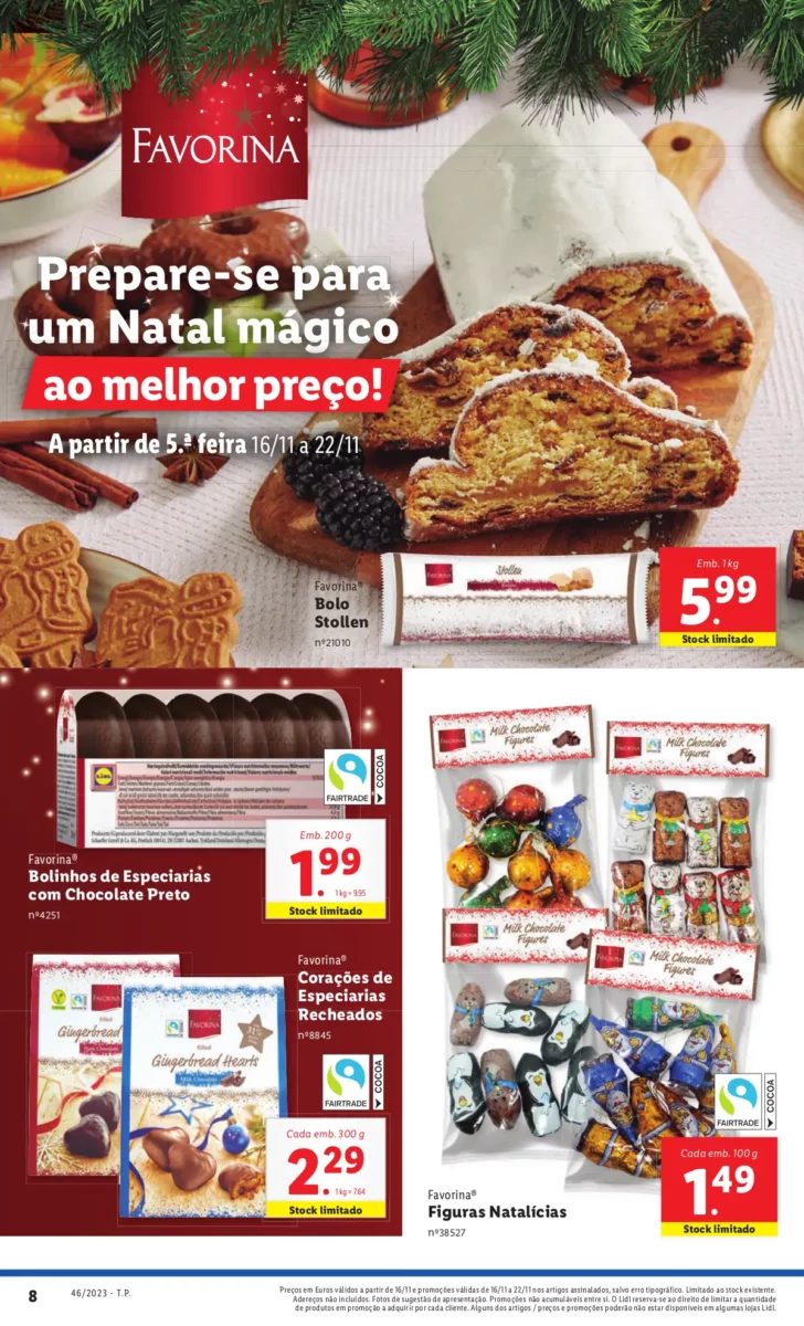 Antevis&atilde;o Folheto LiDL Novidades (a partir de 16 novembro)