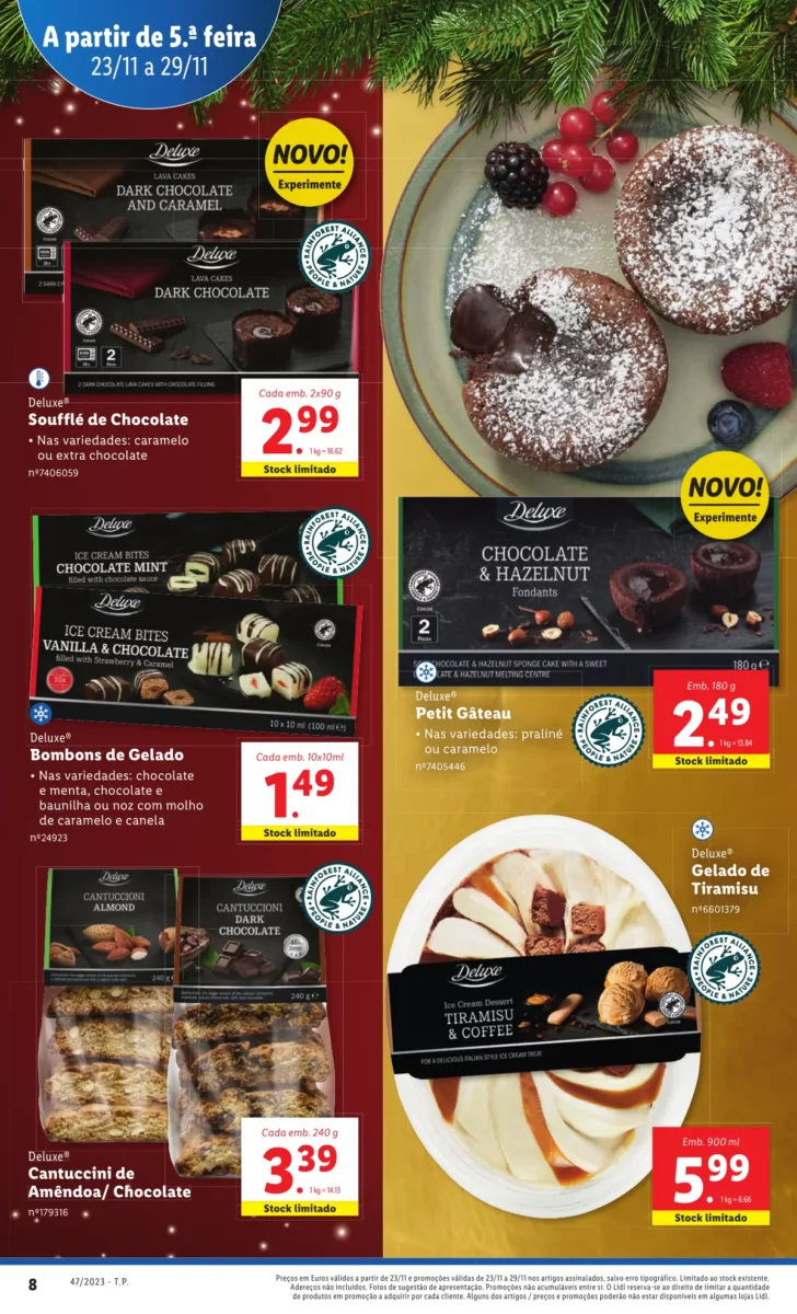 Antevis&atilde;o Folheto LiDL Novidades (a partir de 23 novembro)
