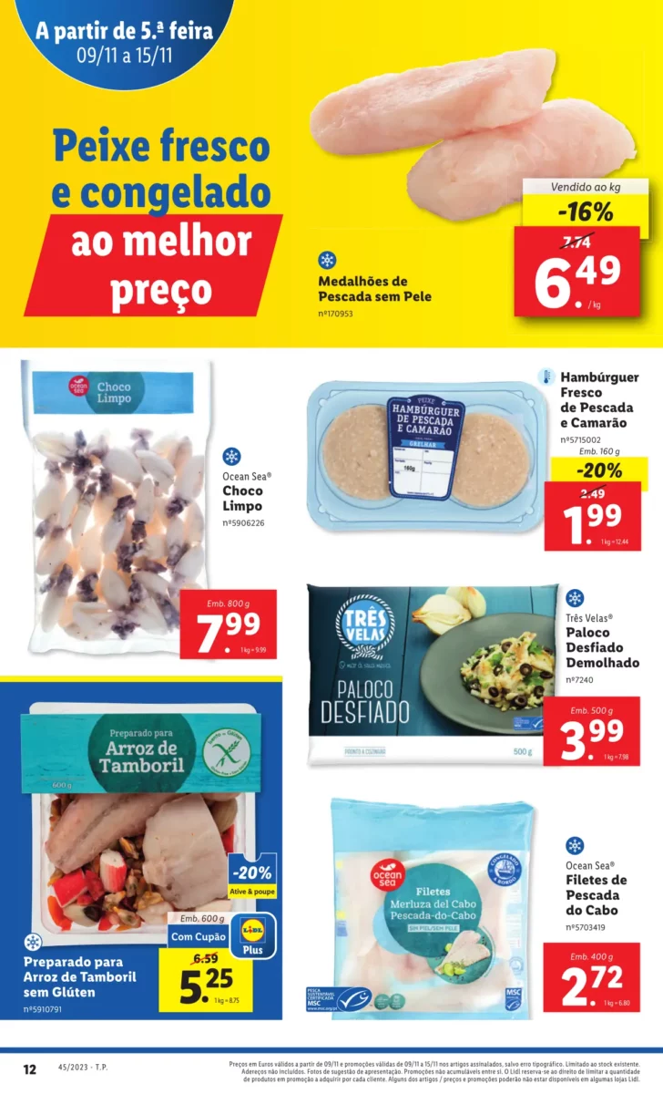 Antevis&atilde;o Folheto LiDL Novidades (a partir de 9 novembro)